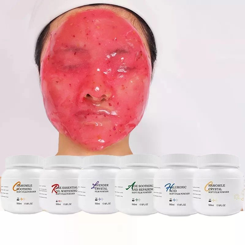 Moisturizing Face Nourishing Jelly Peel off Brightening Facial Vc Mask Powder