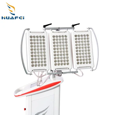 Huafeilaser Bio Terapia de luz LED PDT Máquina para blanquear la piel Luz roja