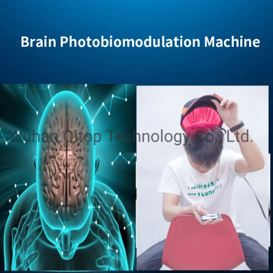 810nmtranscranial Tpbm Application Casco de terapia de luz Nir de infrarrojo cercano