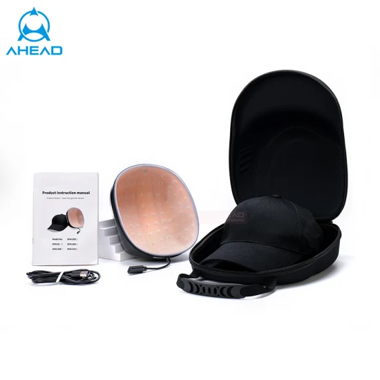 Gorro láser para el crecimiento del cabello, tratamiento para la pérdida de cabello, gorro médico para el crecimiento del cabello con láser