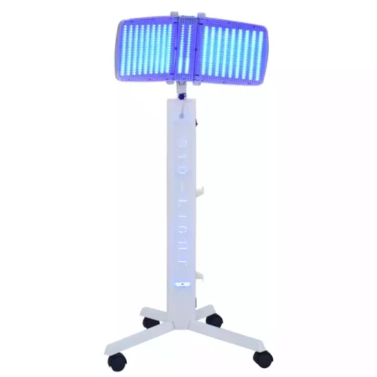 Terapia de luz LED PDT facial para el cuidado de la piel del acné con terapia de luz infrarroja azul