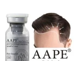 Tratamiento antipérdida de cabello Aape Crecimiento eficiente del cabello Células madre Mujeres Hombres Factores de crecimiento para la prevención de la caída del cabello, reparación del cabello y antiarrugas de la piel